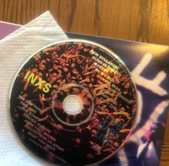 Vintage 1988 INXS NEW SENSATION Limited Edition 12″ Picture Disc + LIVE BABY CD!