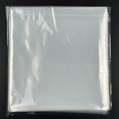 100 – 45 RPM Vinyl Record Album Sleeves Plastic Clear Outer sleeve Covers