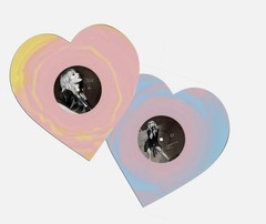 Taylor Swift Lover Live From Paris Heart Shaped 2025 Vinyl RARE NEW Pink & Blue