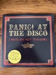 PANIC! AT THE DISCO – I Write Sins Not Tragedies – UK 2006 1st Pressing – Indie