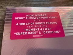 Nicki Minaj – Pink Friday 10th Ann Vinyl 3LP Deluxe – Pink w/ White Swirl – NEW