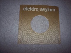 ELEKTRA/ASYLUM RECORDS 7 INCH 45 RPM ORIGINAL SLEEVE ONLY *NO SPLITS #380