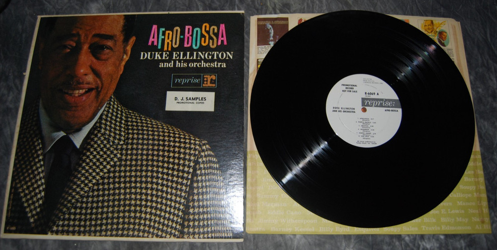 Rare DUKE ELLINGTON – Afro – Bossa ~ REPRISE 6069 {nm orig} – White Label Promo