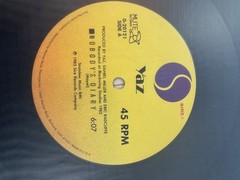 Yaz Nobody’s Diary / State Farm Original 1983 Sire Records New Wave Synth 12″