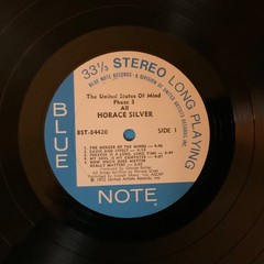 HORACE SILVER ”United States of Mind Phase 3” Vinyl LP 1972 Blue Note Stereo