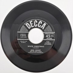 Bing Crosby – White Christmas / God Rest Ye 45 rpm 7″ Single Record Disc 2 Only