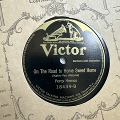 4 VICTOR Records SCROLL 78 RPM LOT w Sleeves 2 Songs Per Disk Vtg 1920s – As Is