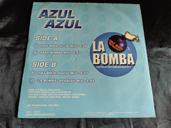 AZUL AZUL “LA BOMBA” 12″ SINGLE PROMO RECORD 2000 SONY RECORDS