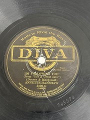 Diva 78 RPM Annette Hanshaw – Happy Days Are Here Again 3106-G 1920s JAZZ