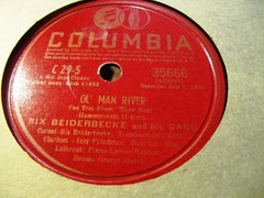 1928 Bix Beiderbecke & His Gang OL MAN RIVER Wa-Da-Da Izzy Friedman Columbia C29
