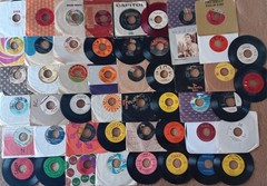 50 Lot Rock Pop R&B 45 RPM-Rolling Stones-Kiss-Johnny Cash-Madonna-Argent-VG+