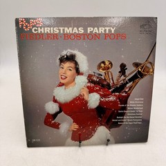 Arthur Fiedler – Pops Christmas Party LP Record 1959 RCA Victor Christmas G+