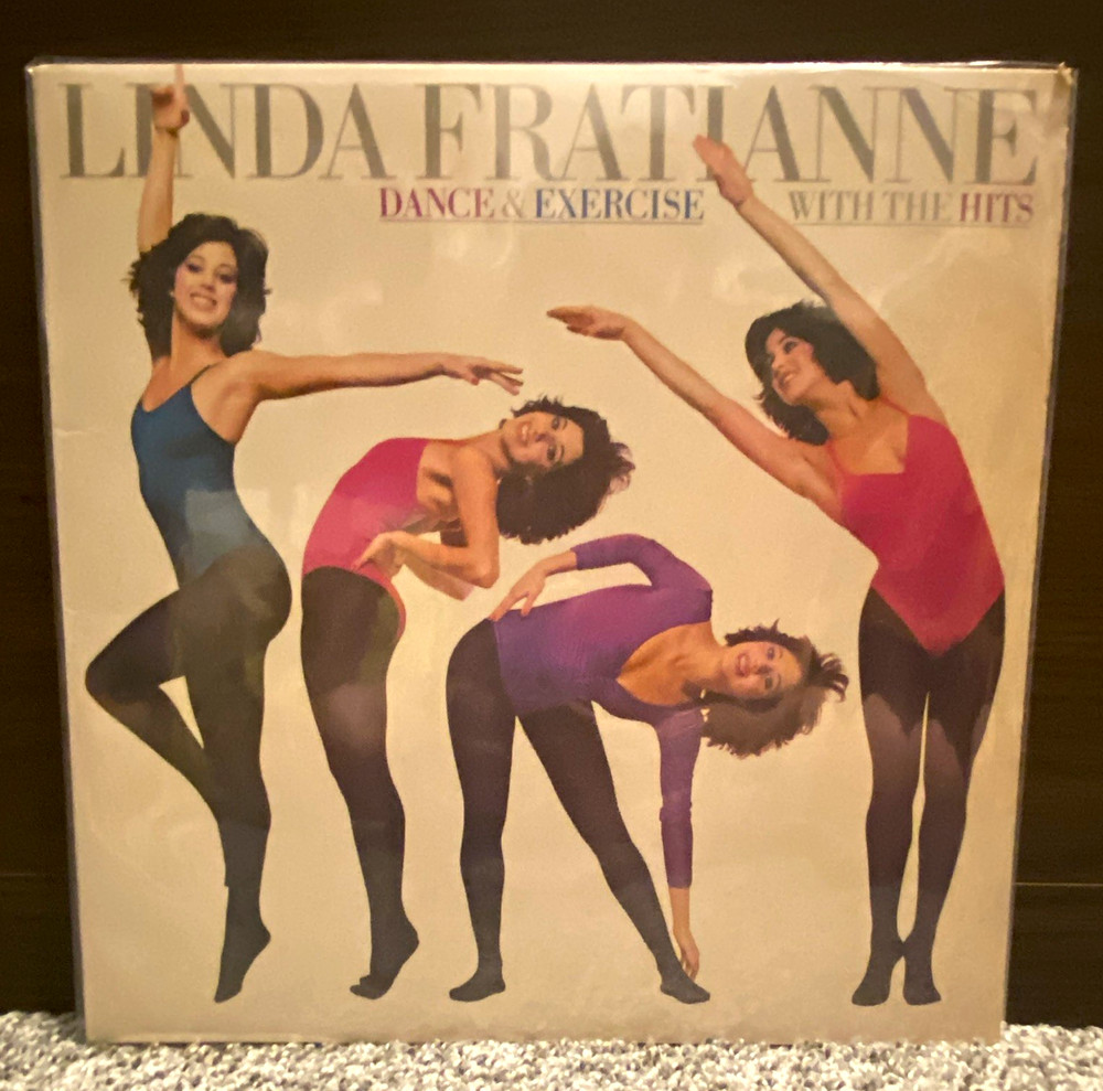 Linda Fratianne Dance & Exercise With The Hits 12″ Black Vinyl LP 33RPM