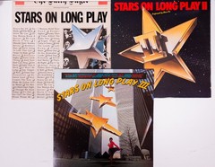 Vintage Lot of 3 Stars On Long Play I, II & III Vinyl LP Albums VG+