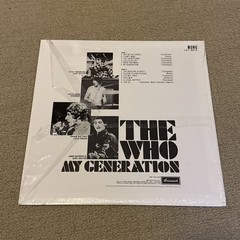 The Who My Generation Mono 2005 Classic Records Vinyl LP Pete Townshend 150g