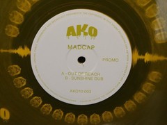 AKO Beatz Madcap – Out of Reach – 10″ Yellow Vinyl Promo Record Drum N Bass