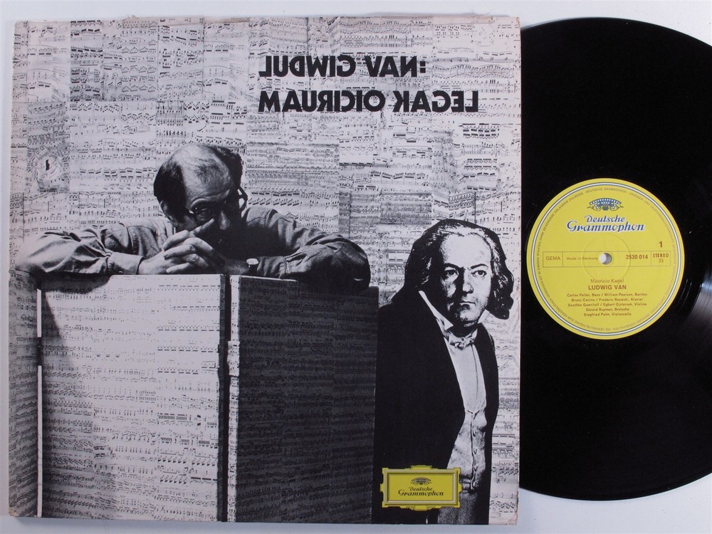MAURICIO KAGEL Ludwig Van – DEUTSCHE GRAMMOPHON LP NM B039