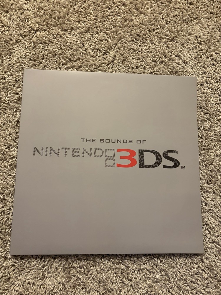 Sounds Of The 3DS Vinyl LP Record Nintendo 3 DS VGM OST Soundtrack Not Moonshake