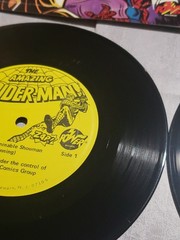 Vtg Peter Pan Marvel Disney Fox Pre-School 10 Set 45rpm 33 1/3 7″ Records Boxed