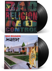 2 ALBUM LOT Bad Religion NO CONTROL + SUFFER Vinyl LP NEW & SEALED!!