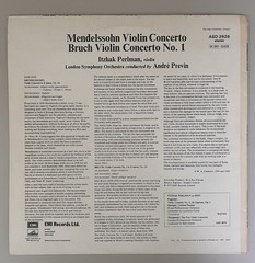Itzhak Perlman André Previn Mendelssohn Bruch LP ASD 2926 UK VG+ 1973