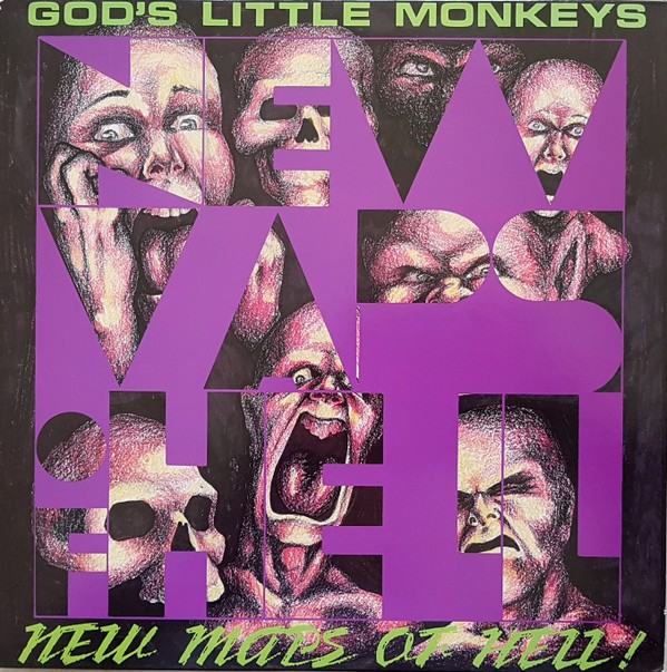 God’s Little Monkeys – New Maps Of Hell – Used Vinyl Record – Y5826z