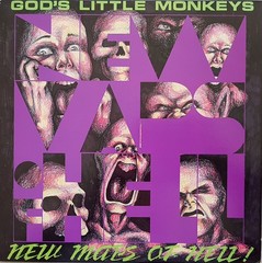 God’s Little Monkeys – New Maps Of Hell – Used Vinyl Record – Y5826z
