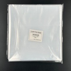 100 – 45 RPM Vinyl Record Album Sleeves Plastic Clear Outer sleeve Covers