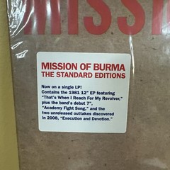 Mission Of Burma Signals Calls & Marches Record Vinyl LP AHS 1006 Shrink Hype NM