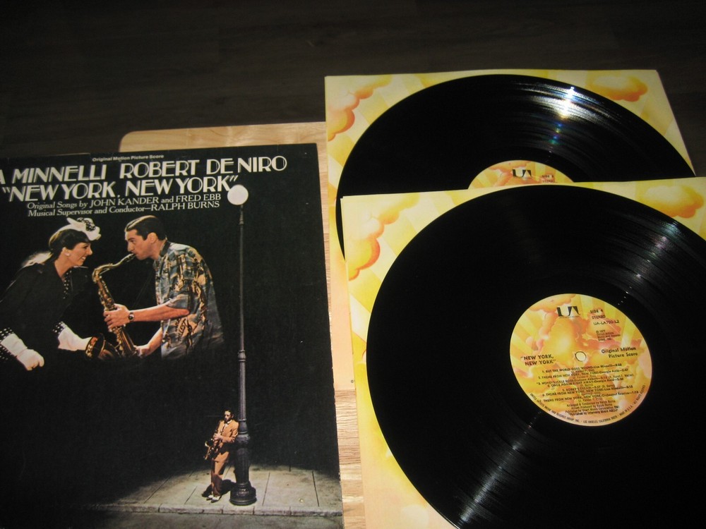 New York, New York Original Film Score LP Record UA-LA750-L2 Minelli Deniro NM