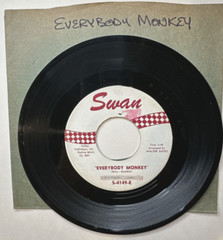 Freddy Cannon – Everybody Monkey 1963 7″ 45rpm Swan S-4149 Good (G)