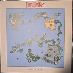 Final Fantasy 1 Video Game Soundtrack Vinyl Record VGM OST NES Blue Marble