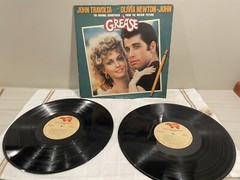 GREASE Soundtrack 2 LP vinyl Record RS-2-4002 1978 John Travolta / Olivia Newton