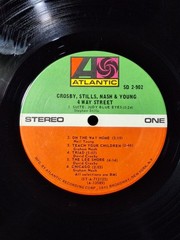 Crosby, Stills Nash & Young–4 Way Street 1978 Double LP Vinyl SD2902 PLAYS GREAT