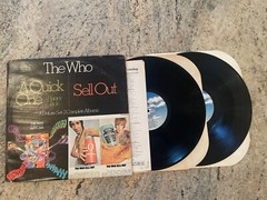 Vintage 1980 12″ Vinyl Record – The Who – Sell Out & A Quick One – 2 Discs