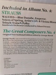 Funk & Wagnalls Record Family Library of Great Music Strauss Album NEW Sealed