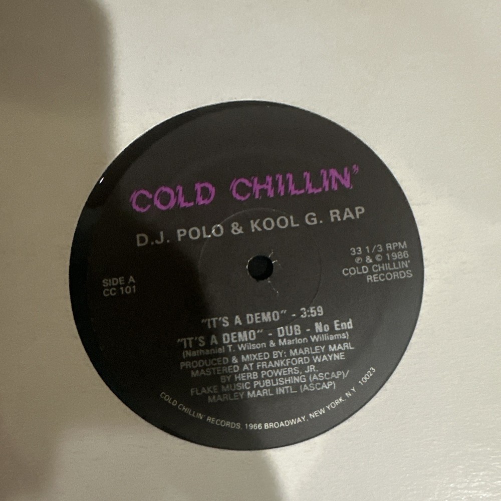 D.J. Polo & Kool G. Rap – It’s A Demo / I’m Fly 12”