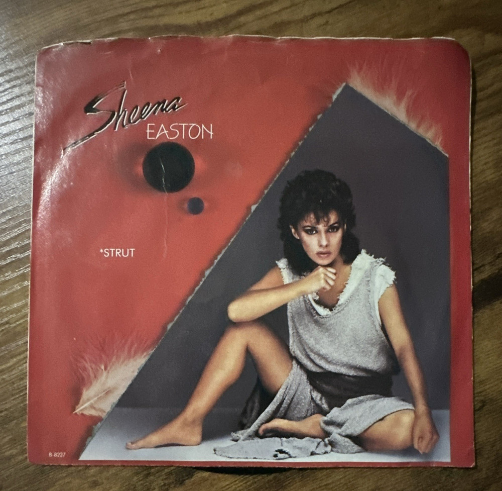 Sheena Easton Strut 7″ 45 RPM Vinyl Single EMI America B-8227 1984