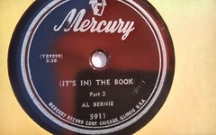 Al Bernie 78rpm Single 10-inch Mercury Records #5911 (It’s In) The Book