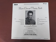 ELVIS, How Great Thou Art 1967 VINYL LP RCA SF 8206 Orange Label 1971 near mint.