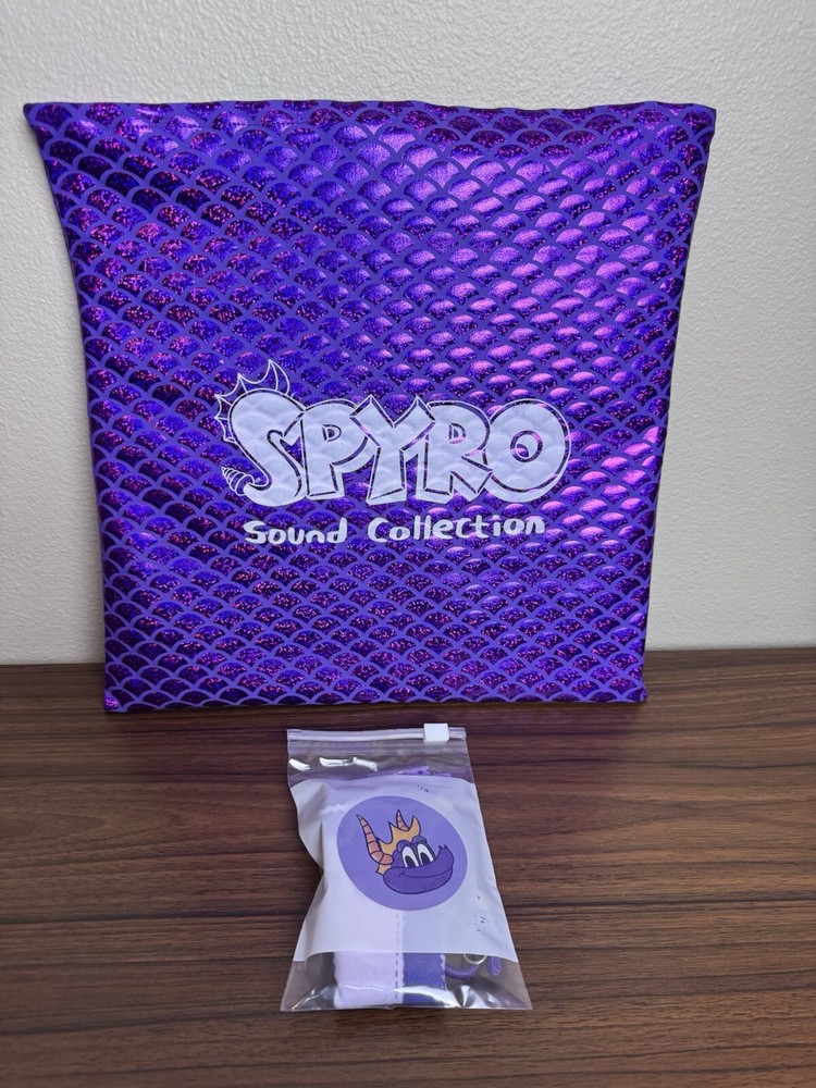 Spyro video game Soundtrack vinyl 3xLP record bagged Set dragon playstation