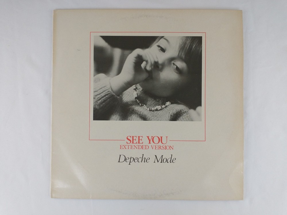 Depeche Mode – See You 12″ EP Vinyl Record 1980’s Maxi Single Rare Find New Wave