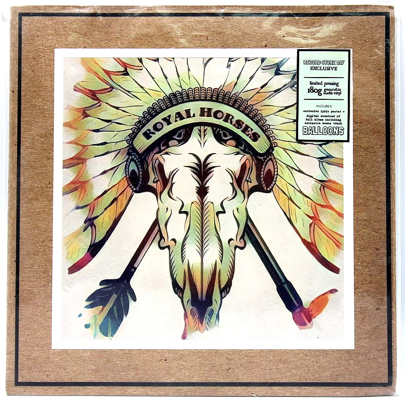 Royal Horses– “A Modern Man’s Way To Improve” 2020 – 180g LP – LTD GREEN / WHITE