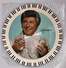 Liberace Liberace Picture Disc Vinyl LP AVI Records 1979 AVI 6065 12″ Jazz Pop
