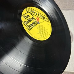 The Rolling Stones – Sticky Fingers Vinyl Record FIRST UK Pressing 1971 Zip