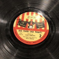 Children’s 78 RPM Records Columbia Lincoln Abbey Lot Of 4