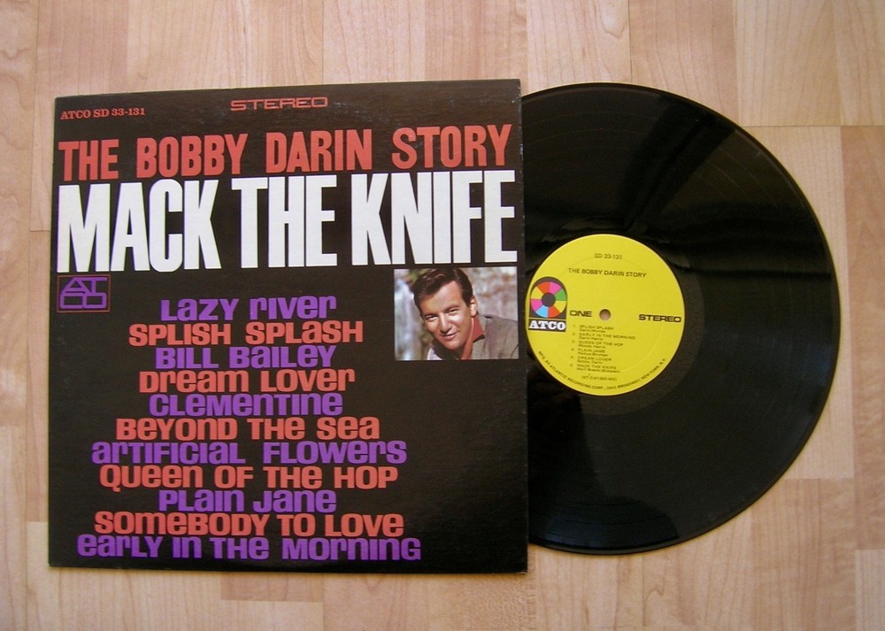 BOBY DARIN story Mack the Knife Atco SD 33-131 +inner NM