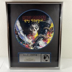 Alice Cooper Hey Stoopid vinyl in frame One Of A Kind.