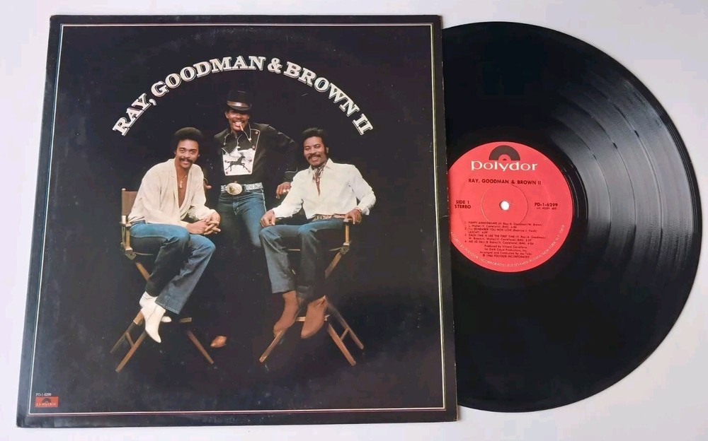 Ray, Goodman & Brown II Vinyl LP – 1980 Polydor – Plays Beautifully! The Moments