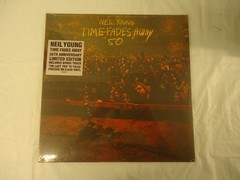 Neil Young Time Fades Away 50 LP (2023) NEW 50th Clear Vinyl Shrink Wrap Tear